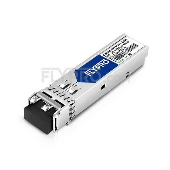 Picture of Extreme Networks CWDM-SFP-1470 Compatible 1000BASE-CWDM SFP 1470nm 40km DOM Transceiver Module