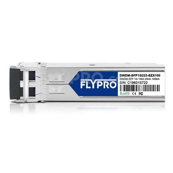 Image de Générique C19 Compatible Module SFP 1000BASE-DWDM 100GHz 1562.23nm 100km DOM