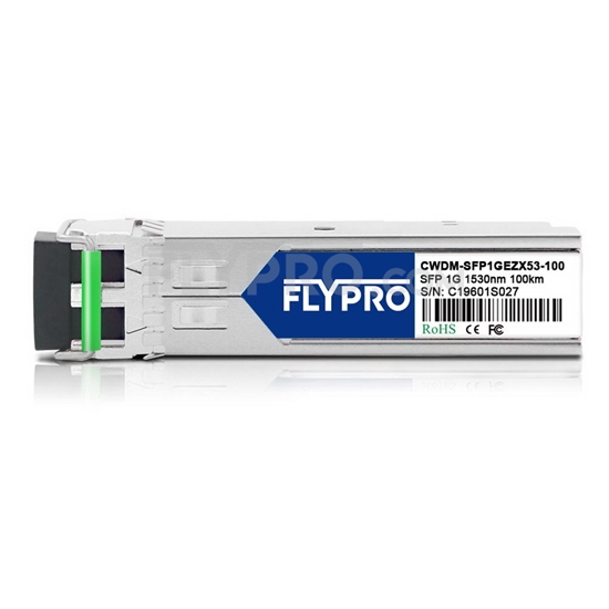 Image de Cisco CWDM-SFP-1530-100 Compatible Module SFP 1000BASE-CWDM 1530nm 100km DOM