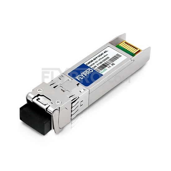 Picture of Cisco CWDM-SFP10G-1470 Compatible 10G CWDM SFP+ 1470nm 40km DOM Transceiver Module
