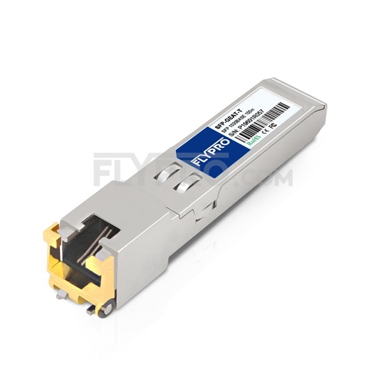 Picture of Cisco Linksys MGBT1 Compatible 1000BASE-T SFP to RJ45 Copper 100m Transceiver Module