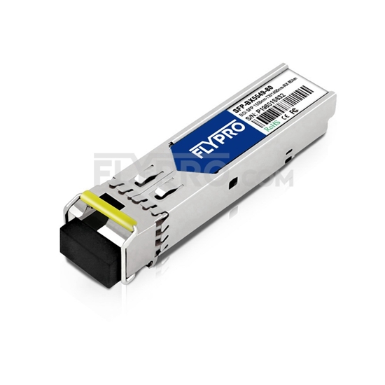 Picture of Extreme Networks MGBIC-BX80-D Compatible 1000BASE-BX BiDi SFP 1550nm-TX/1490nm-RX 80km DOM Transceiver Module
