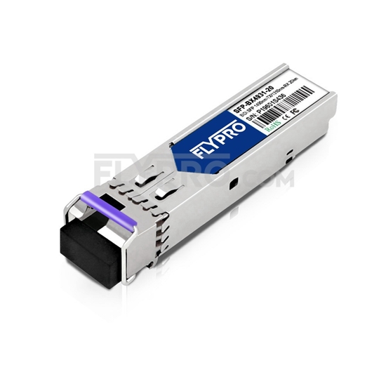 Bild von SFP Transceiver Modul mit DOM - NETGEAR Kompatibel 1000BASE-BX BiDi SFP 1490nm-TX/1310nm-RX 20km