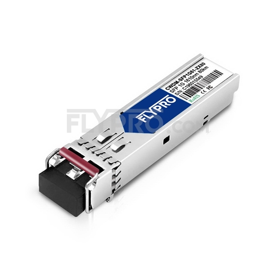Picture of Extreme Networks CWDM-SFP-1610 Compatible 1000BASE-CWDM SFP 1610nm 80km DOM Transceiver Module