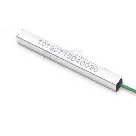 Picture of 1x2 PLC Fiber Splitter, Steel Tube, Bare Fiber 250μm, No Connector
