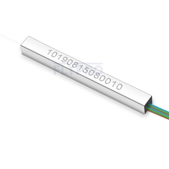 Picture of 1x32 PLC Fiber Splitter, Steel Tube, Bare Fiber 250μm, No Connector, Singlemode
