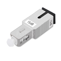 SC/UPC festes LWL-Dämpfungsglied, 15dB, Singlemode, Stecker-Buchse