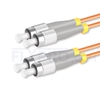 Picture of 2M FC UPC to FC UPC Duplex 2.0mm PVC(OFNR) OM1 Multimode Fiber Optic Patch Cable