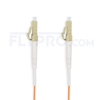 Picture of 2m (7ft) LC UPC to LC UPC Duplex OM1 Multimode PVC (OFNR) 2.0mm Fiber Optic Patch Cable
