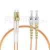 Picture of 3m (10ft) LC UPC to ST UPC Duplex OM1 Multimode PVC (OFNR) 2.0mm Fiber Optic Patch Cable