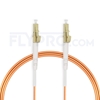 Picture of 5m (16ft) LC UPC to LC UPC Simplex OM1 Multimode PVC (OFNR) 2.0mm Fiber Optic Patch Cable