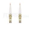 Picture of 2m (7ft) LC UPC to LC UPC Simplex OM1 Multimode PVC (OFNR) 2.0mm Fiber Optic Patch Cable