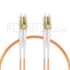 Picture of 1m (3ft) LC UPC to LC UPC Duplex OM2 Multimode PVC (OFNR) 2.0mm Fiber Optic Patch Cable