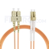 Picture of 7m (23ft) LC UPC to SC UPC Duplex 3.0mm PVC (OFNR) OM2 Multimode Fiber Optic Patch Cable