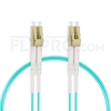 Picture of 2m (7ft) LC UPC to LC UPC Duplex OM3 Multimode PVC (OFNR) 2.0mm Fiber Optic Patch Cable