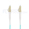 Picture of 15m (49ft) LC UPC to LC UPC Duplex OM3 Multimode PVC (OFNR) 2.0mm Fiber Optic Patch Cable