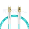 Picture of 10m (33ft) LC UPC to LC UPC Duplex OM3 Multimode PVC (OFNR) 2.0mm Fiber Optic Patch Cable