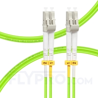 1m (3ft) LC UPC to LC UPC Duplex OM5 Multimode Wideband LSZH 2.0mm Fiber Optic Patch Cable