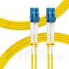 Picture of 5m (16ft) LC UPC to LC UPC Duplex OS2 Single Mode PVC (OFNR) 2.0mm Fiber Optic Patch Cable