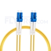 Picture of 5m (16ft) LC UPC to LC UPC Duplex OS2 Single Mode PVC (OFNR) 2.0mm Fiber Optic Patch Cable