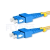 Picture of 1m (3ft) SC UPC to SC UPC Duplex OS2 Single Mode PVC (OFNR) 2.0mm Fiber Optic Patch Cable
