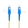 Picture of 2m (7ft) SC UPC to SC UPC Duplex OS2 Single Mode PVC (OFNR) 2.0mm Fiber Optic Patch Cable