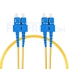 Picture of 3m (10ft) SC UPC to SC UPC Duplex OS2 Single Mode PVC (OFNR) 2.0mm Fiber Optic Patch Cable