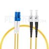 Picture of 2m (7ft) LC UPC to ST UPC Duplex OS2 Single Mode PVC (OFNR) 2.0mm Fiber Optic Patch Cable