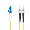 Picture of 2m (7ft) LC UPC to ST UPC Duplex OS2 Single Mode PVC (OFNR) 2.0mm Fiber Optic Patch Cable