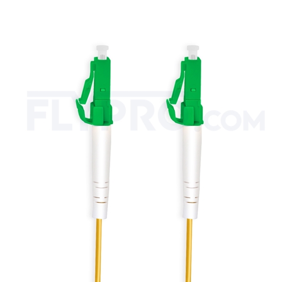 Bild von LWL-Patchkabel, 1m (3ft) LC APC auf LC APC Duplex OS2 Singlemode PVC (OFNR) 2.0mm