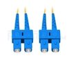 Picture of 1m (3ft) SC UPC to SC UPC Duplex OS2 Single Mode LSZH 2.0mm Fiber Optic Patch Cable