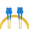 Bild von 30m (98ft) SC UPC to SC UPC Duplex 3.0mm PVC (OFNR) 9/125 Single Mode Fiber Patch Cable