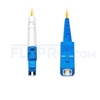 Picture of 10m (33ft) LC UPC to SC UPC Simplex OS2 Single Mode PVC (OFNR) 2.0mm Fiber Optic Patch Cable