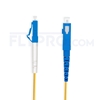 Picture of 5m (16ft) LC UPC to SC UPC Simplex OS2 Single Mode PVC (OFNR) 2.0mm Fiber Optic Patch Cable