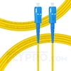 5m (16ft) SC UPC to SC UPC Simplex OS2 Single Mode PVC (OFNR) 2.0mm Fiber Optic Patch Cable