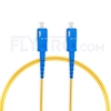 Picture of 3m (10ft) SC UPC to SC UPC Simplex OS2 Single Mode PVC (OFNR) 2.0mm Fiber Optic Patch Cable