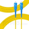 Picture of 15m (49ft) SC UPC to SC UPC Simplex OS2 Single Mode PVC (OFNR) 2.0mm Fiber Optic Patch Cable