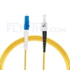 Picture of 10m (33ft) LC UPC to ST UPC Simplex OS2 Single Mode PVC (OFNR) 2.0mm Fiber Optic Patch Cable