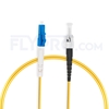 Picture of 2m (7ft) LC UPC to ST UPC Simplex OS2 Single Mode PVC (OFNR) 2.0mm Fiber Optic Patch Cable
