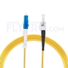 Picture of 20m (66ft) LC UPC to ST UPC Simplex OS2 Single Mode PVC (OFNR) 2.0mm Fiber Optic Patch Cable