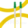5m (16ft) LC APC to LC APC Simplex OS2 Single Mode PVC (OFNR) 2.0mm Fiber Optic Patch Cable