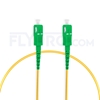 Picture of 1m (3ft) SC APC to SC APC Simplex OS2 Single Mode PVC (OFNR) 2.0mm Fiber Optic Patch Cable