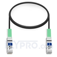 Brocade 100G-Q28-Q28-C-0101 Kompatibles 100G QSFP28 Passives Kupfer Twinax Direct Attach Kabel (DAC), 1m (3ft)