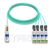 Picture of 25m (82ft) Arista Networks AOC-Q-4S-100G-25M Compatible 100G QSFP28 to 4x25G SFP28 Breakout Active Optical Cable