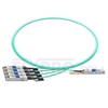 Picture of 1m (3ft) Brocade 100G-Q28-S28-AOC-0101 Compatible 100G QSFP28 to 4x25G SFP28 Breakout Active Optical Cable