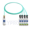 Picture of 5m (16ft) Generic Compatible 100G QSFP28 to 4x25G SFP28 Breakout Active Optical Cable