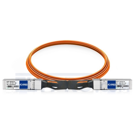 Picture of 15m (49ft) Cisco SFP-10G-AOC15M Compatible 10G SFP+ Active Optical Cable