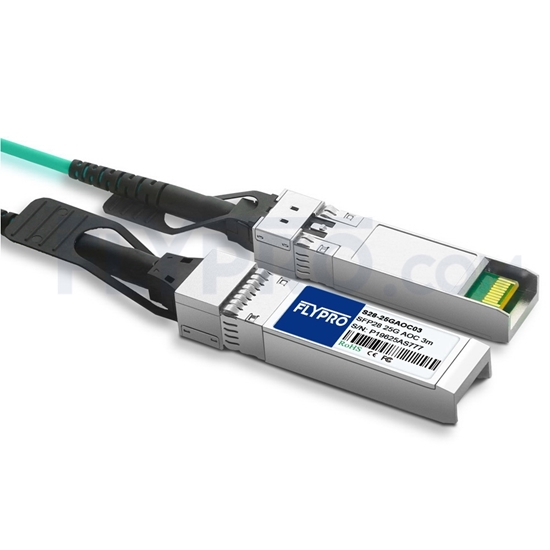Image de 3m Générique Compatible Câble Optique Actif SFP28 25G