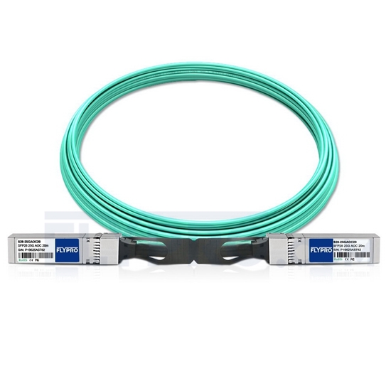 Bild von Juniper Networks JNP-25G-AOC-20M Kompatibles 25G SFP28 Aktives Optisches Kabel (AOC), 20m (66ft)