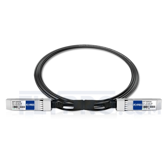 Picture of 2m (7ft) SFP+ DAC Cable, Cisco SFP-H10GB-CU2M Compatible 10G SFP+ Passive Direct Attach Copper Twinax Cable
